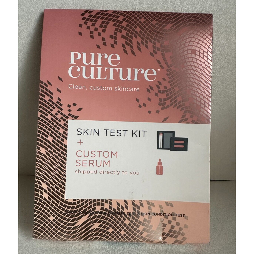 Pure Culture Skin Test Kit + Beauty‎ Custom Serum - 1ct - Personalized Skincare